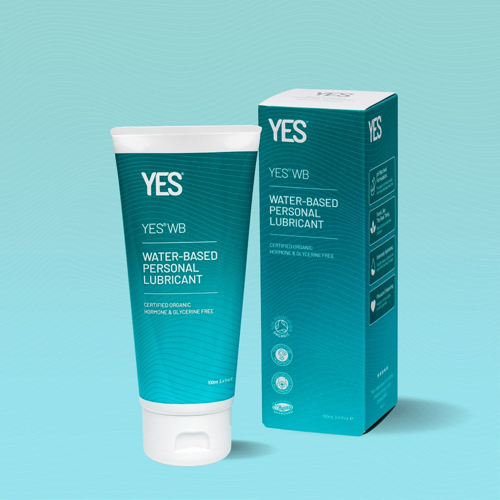 YES Organic Water-Based Personal Lubricant 100ml – Hypoallergenic Silicone-Free Lubricant