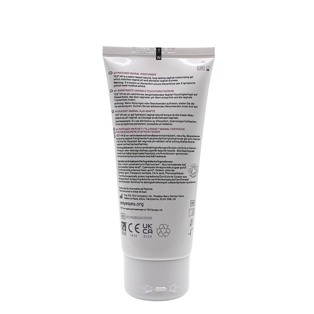 YES Vaginal Moisturizing Gel 100ml – Water-Based Natural Vaginal Moisturizer