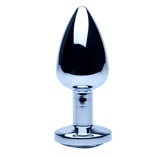 Precious Metals Silver Butt Plug (Small) – Luxury Butt Plug > Anal Range > Butt Plugs