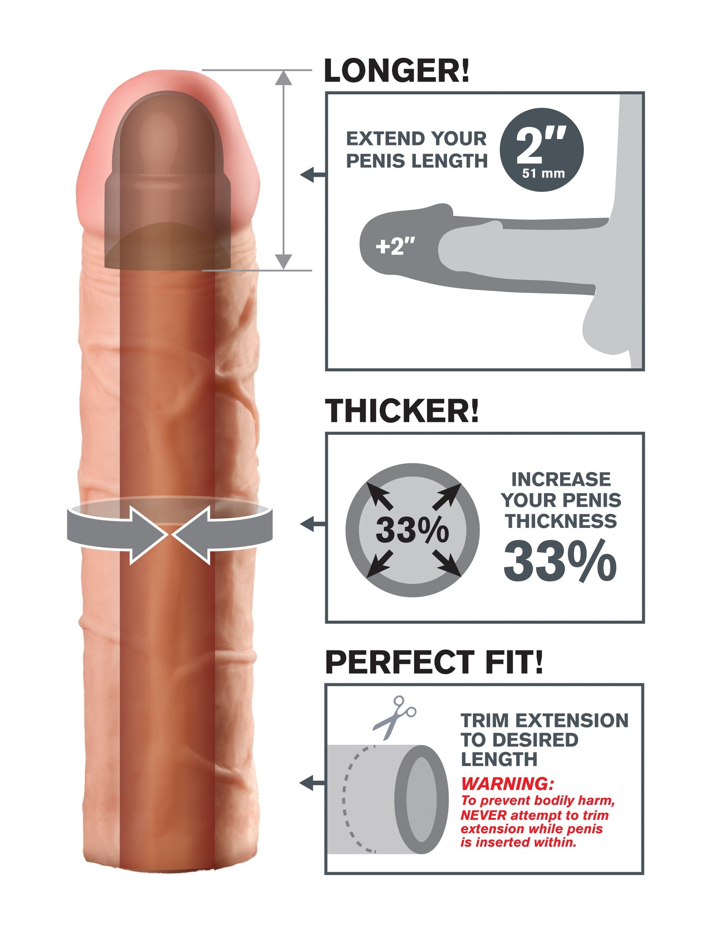 Perfect 2" Extension