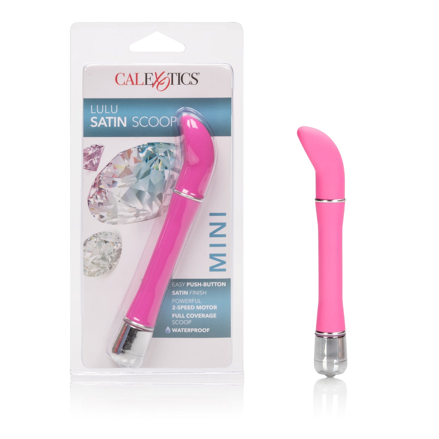 Lulu Satin Scoop Mini – Satiny Soft 6 Inch Vibrator