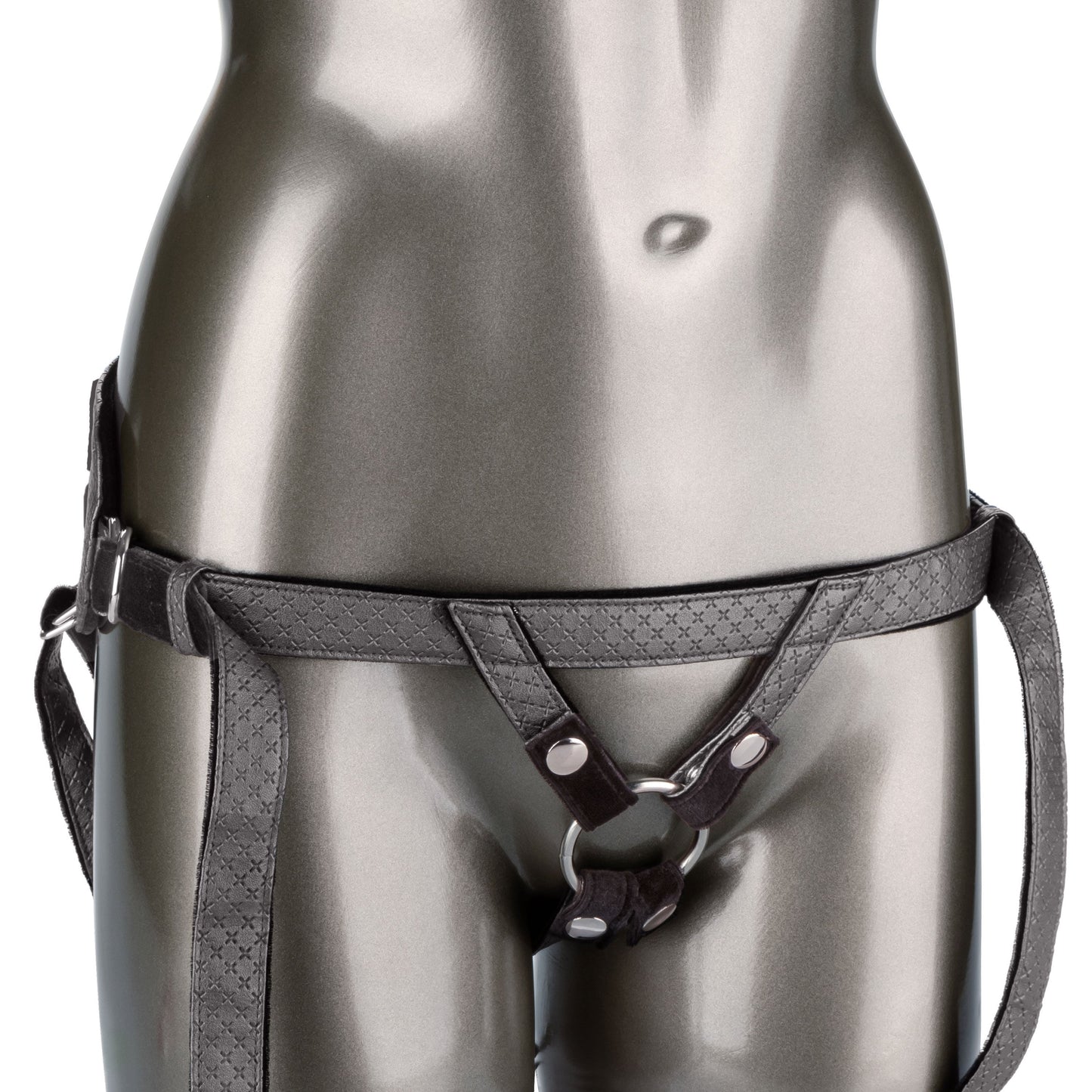 Her Royal Harness Regal Princess Crotchless Harness Pewter