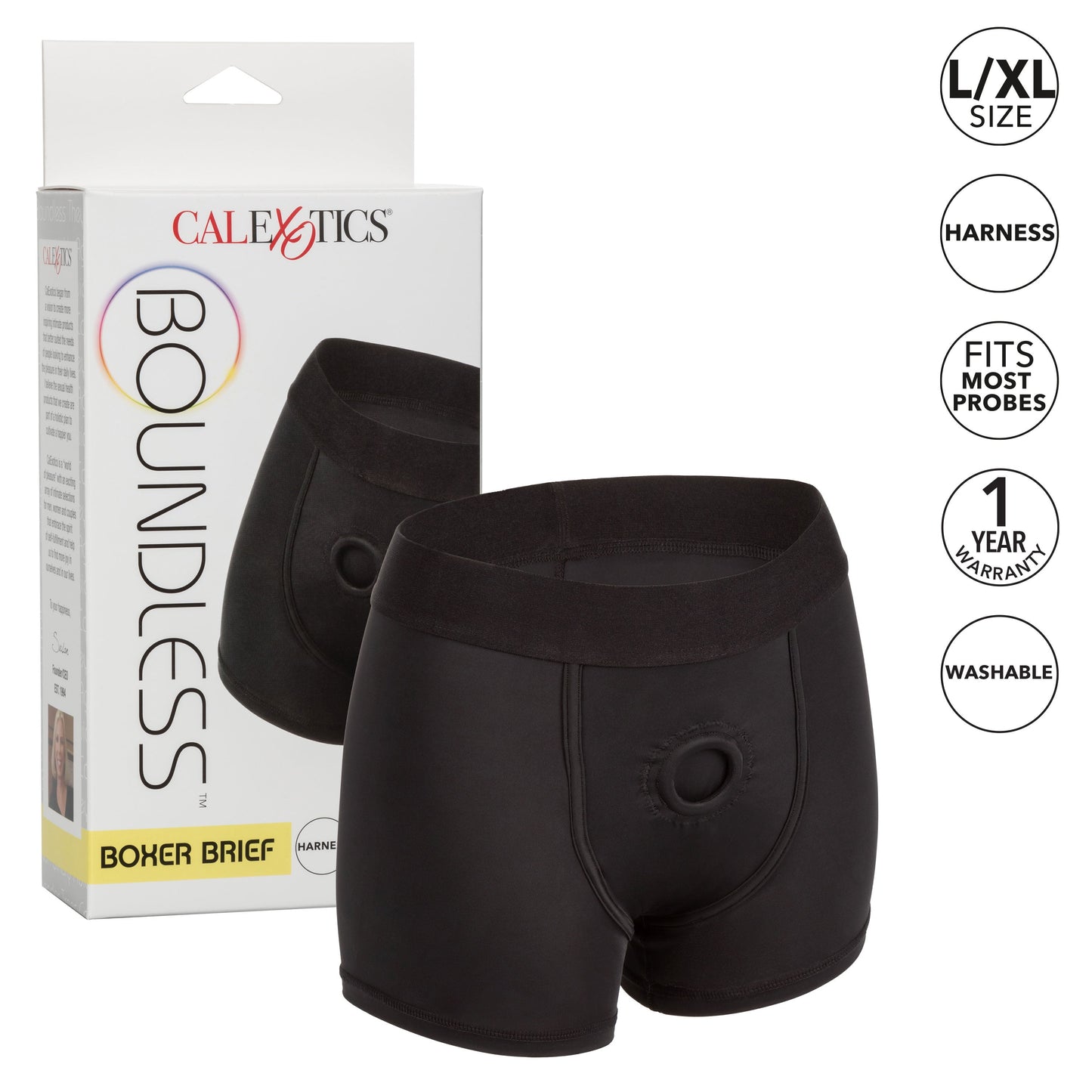 CalExotics Boundless Boxer Brief Harness – Ultra Comfortable Support Harness