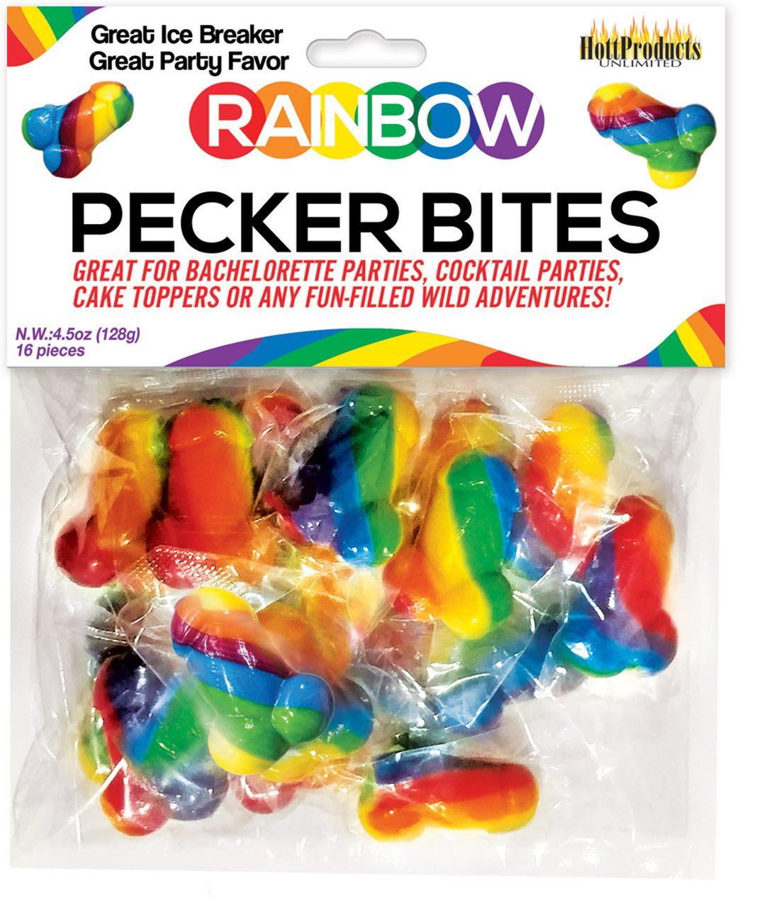Pecker Bites Candies – Fruit Flavored Novelty Candy