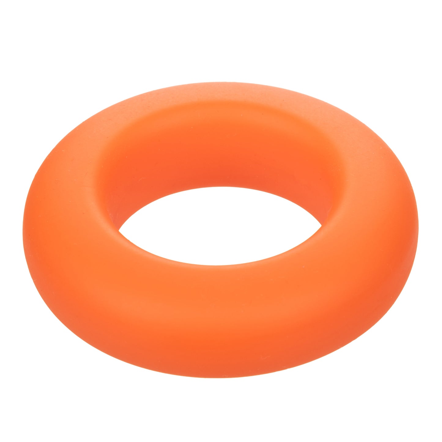 Alpha Liquid Silicone Prolong Large Ring Orange 1.25 Inch Diameter Stretchy Comfortable Durable