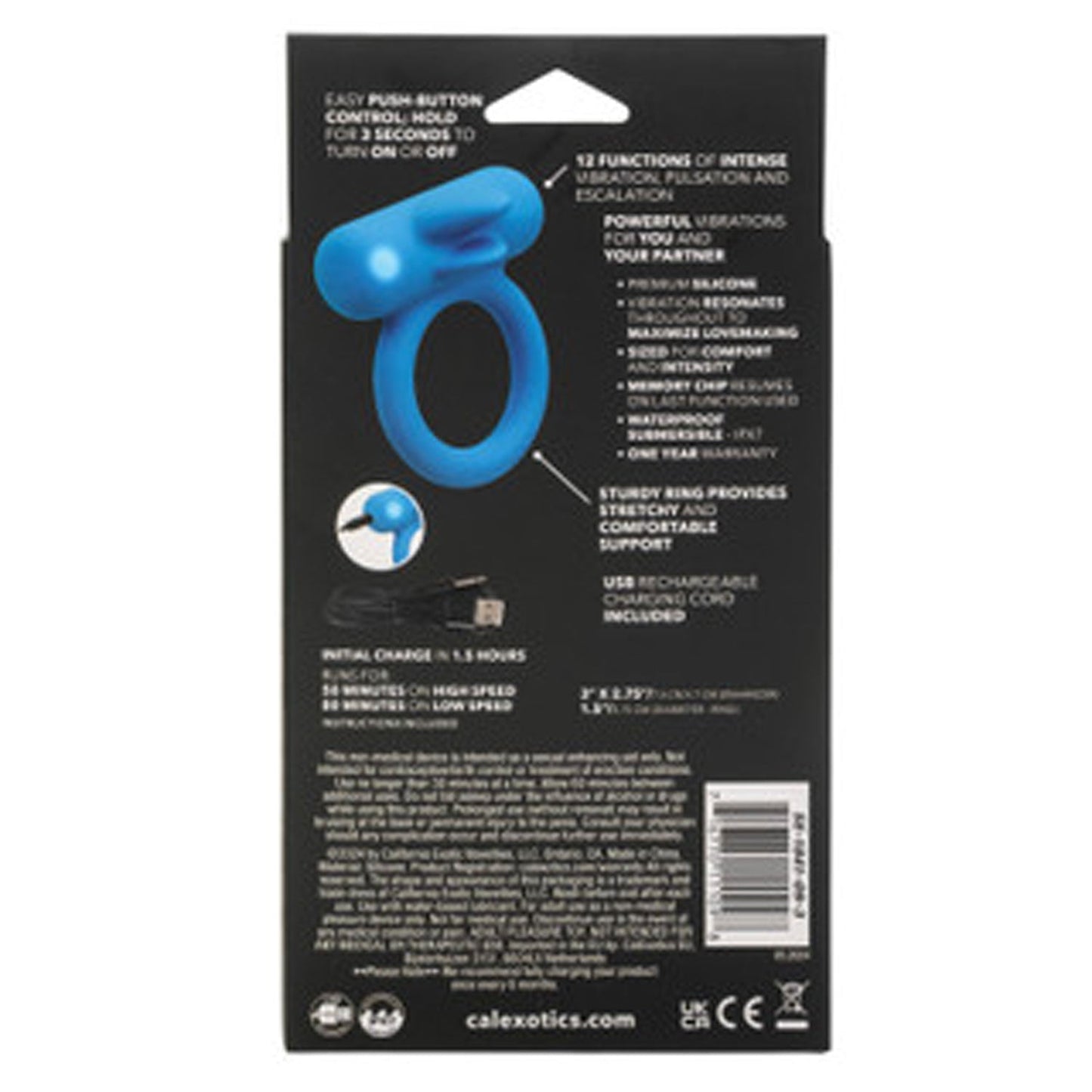 Silicone Rechargeable Double Trouble – Rechargeable Couples Vibrator