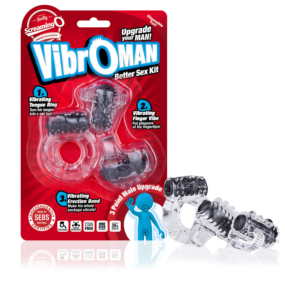 Vibroman Starter Kit – Mini Vibrators Exploration Sex Toy Set