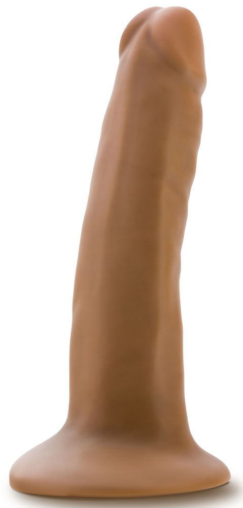 Dr. Skin Dr. Lucas (Mocha) – 5 Inch Silicone Dong With Suction Cup