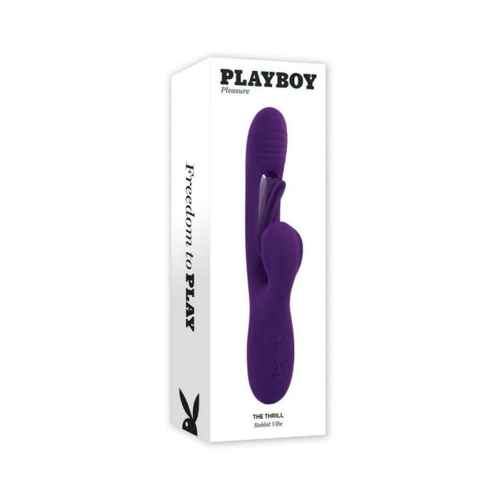 Playboy Pleasure THE THRILL Rabbit Vibrator with 7 Speeds