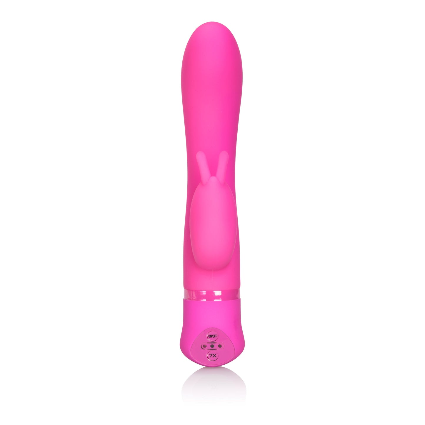 Spellbound Bunny Pink Vibrator 4.5 Inch Dual Motor Silicone Waterproof Massager