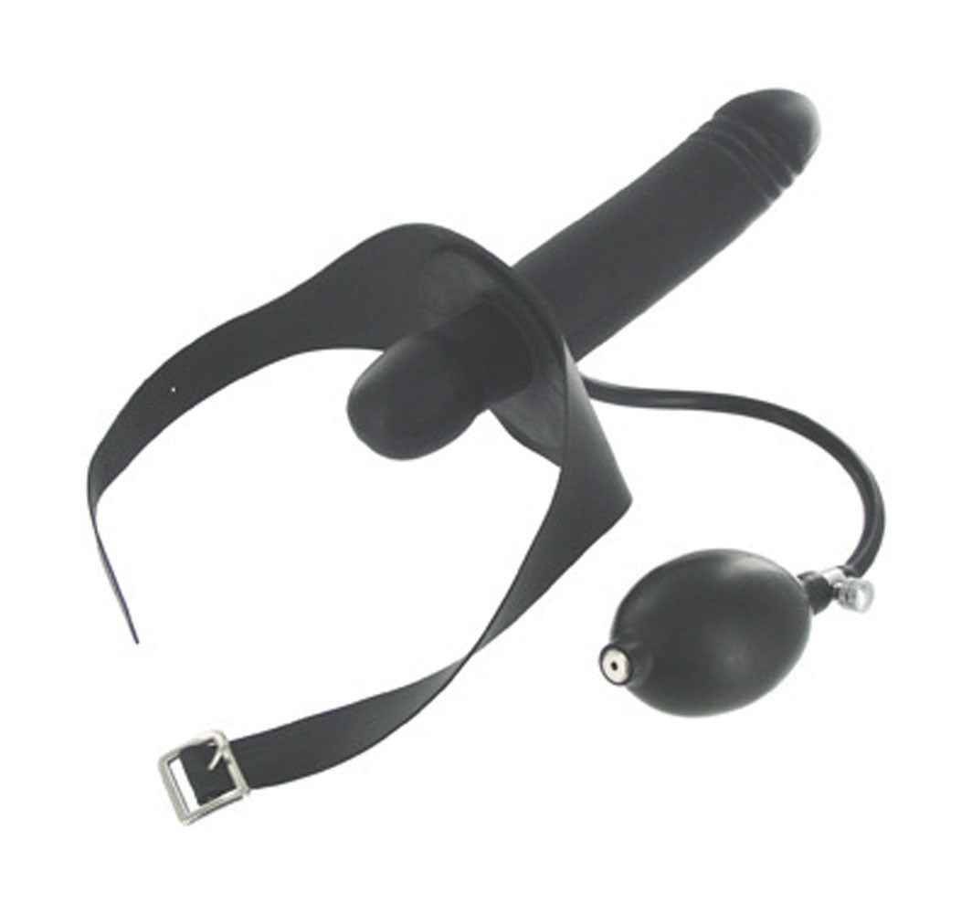 Master Series Inflatable Gag With Dildo – Inflatable Gag and Dildo