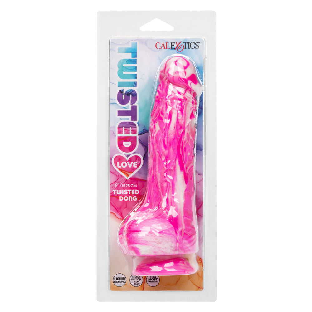 Twisted Love Dong with Smooth Design 6"