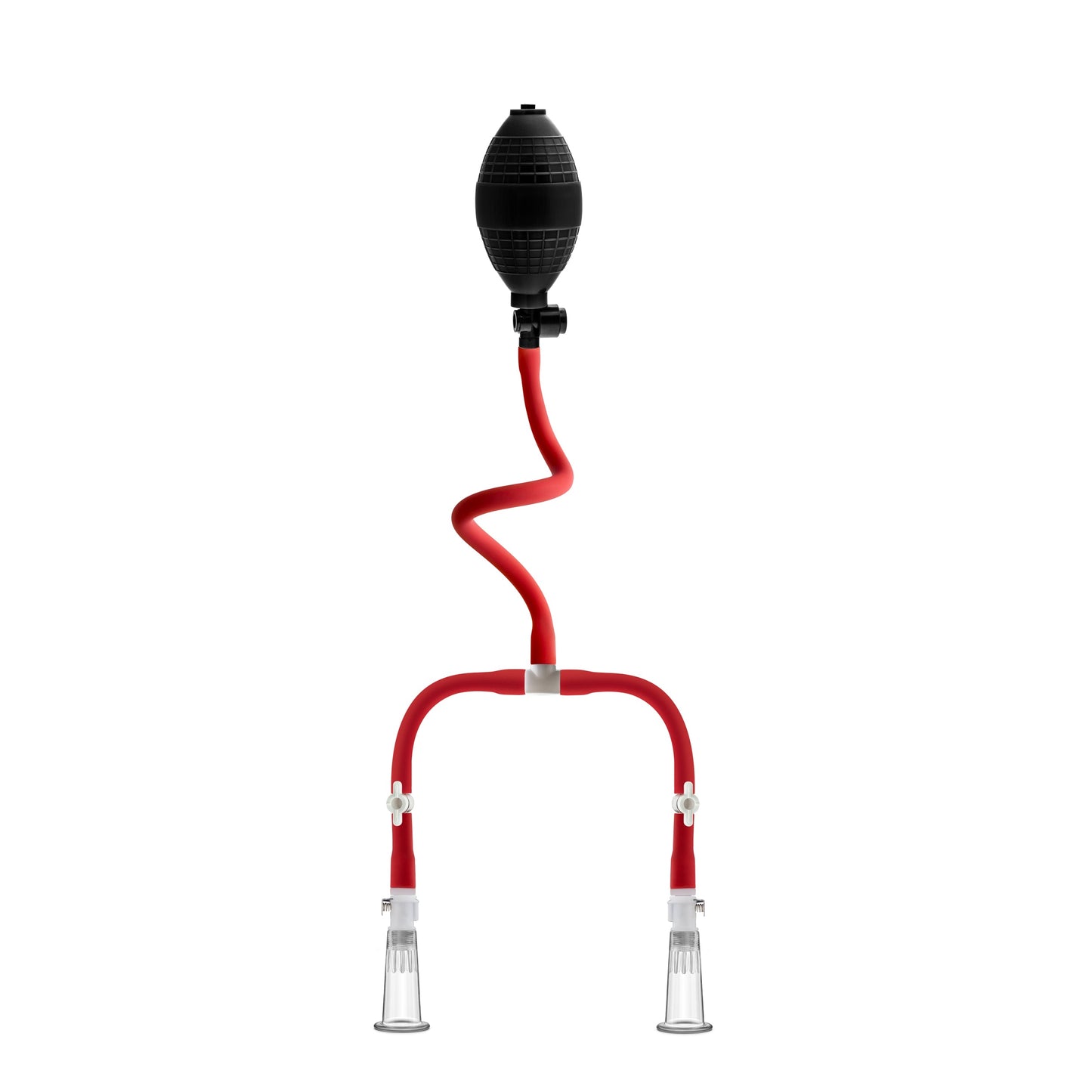 Temptasia Nipple Squeeze Pump System in Black