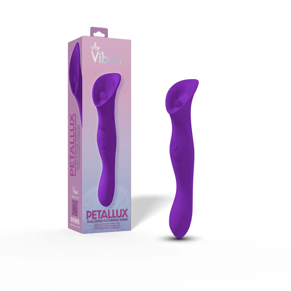 Petallux (Purple) – Dual-Ended Clitoral Stimulator