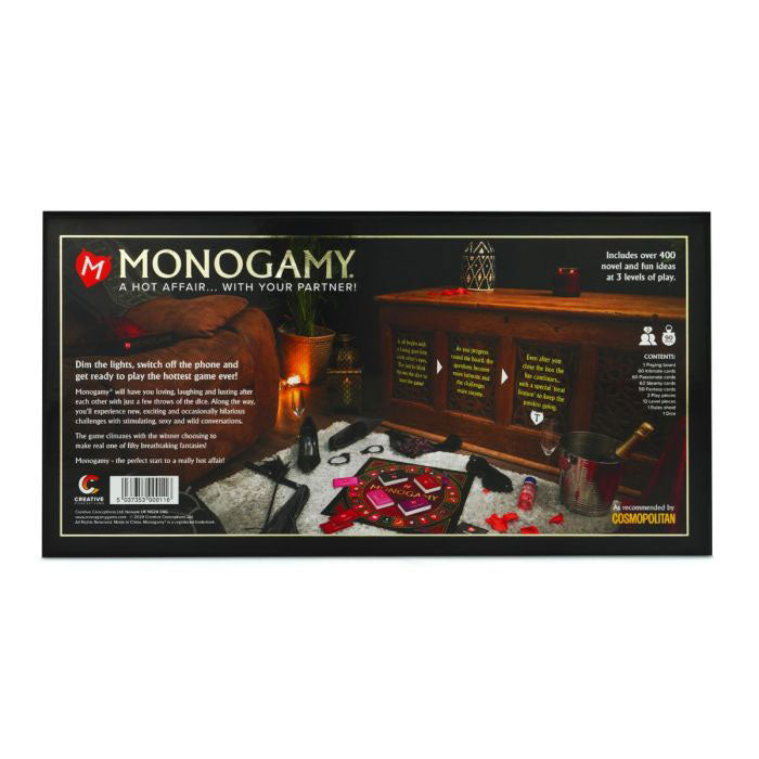 Monogamy – Couples Board Game with Over 400 Seductive Ideas