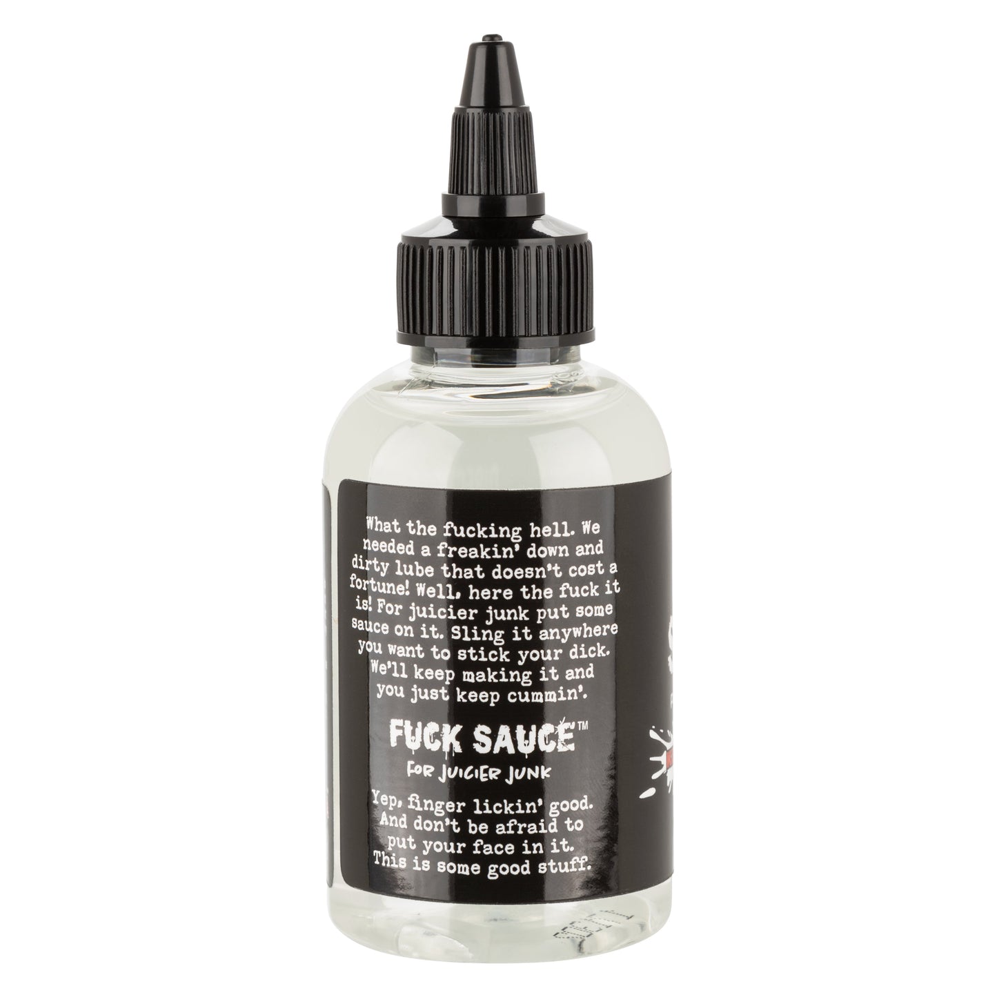 Fuck Sauce Water-Based Lubricant - Premium Super-Slick Formula, 4 Fluid Ounces Personal Lubricant