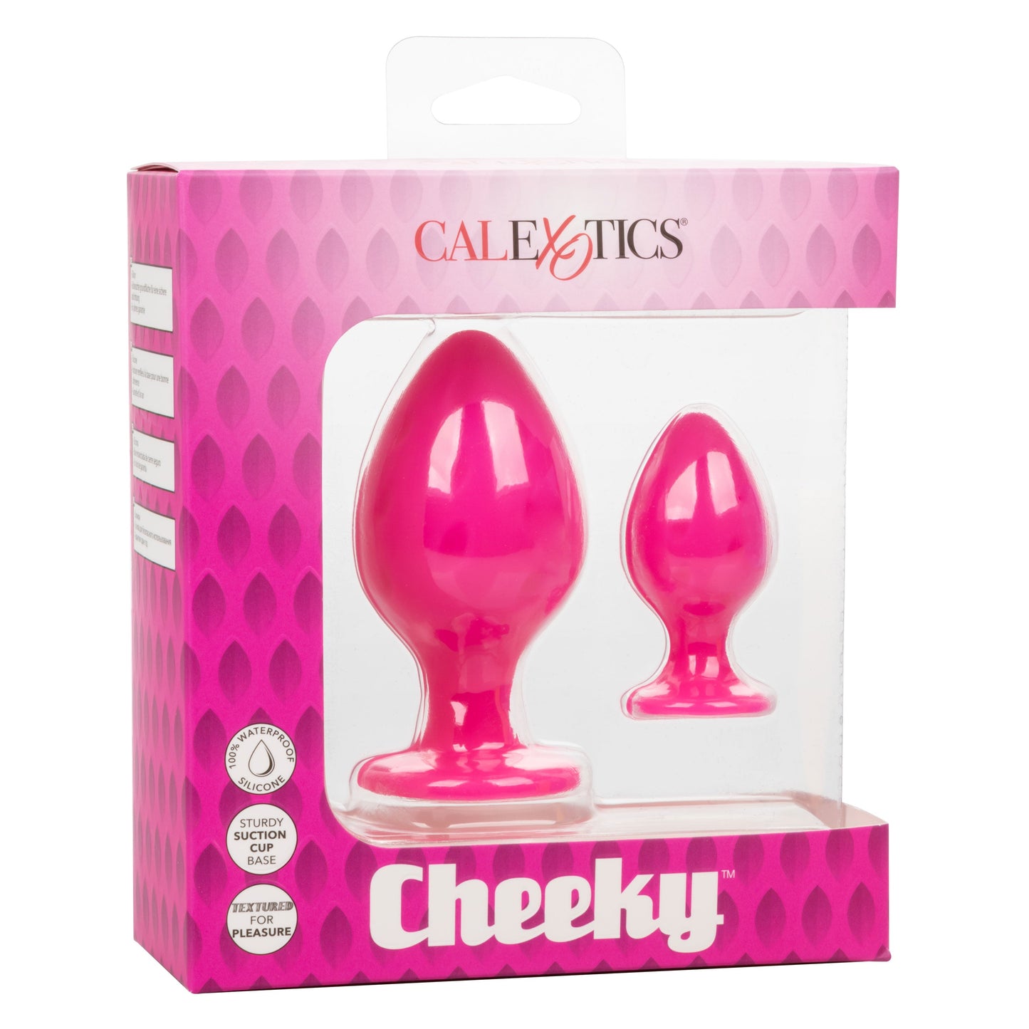 Cheeky Butt Plug Duo (Pink) – Playful Butt Plug Set