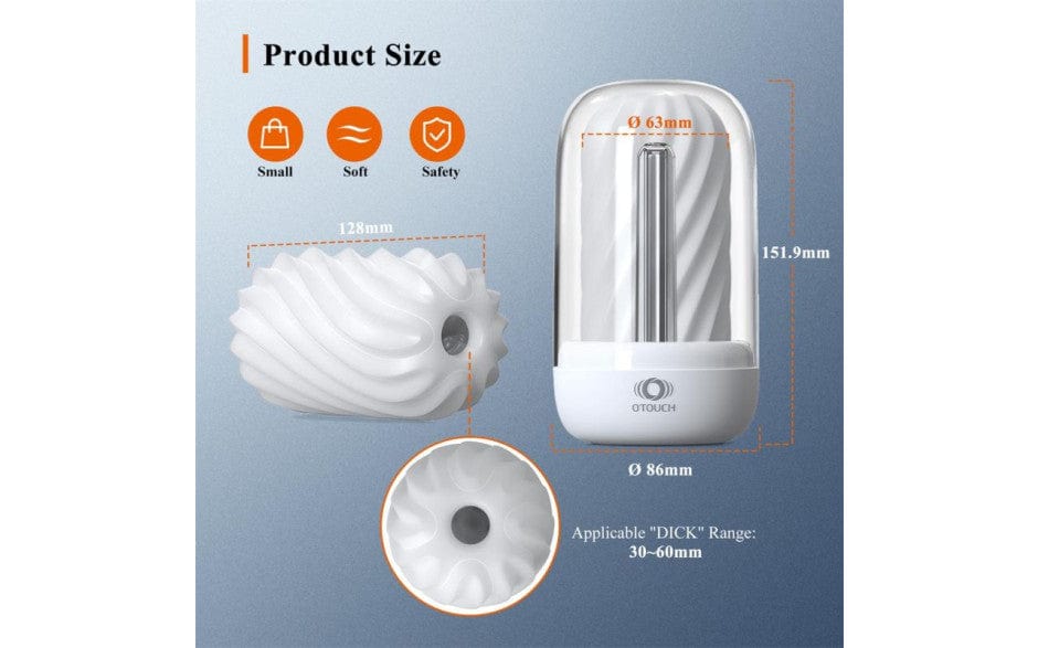 Decor 2 Masturbator Sleeve with UV Sterilization and Heating Unit