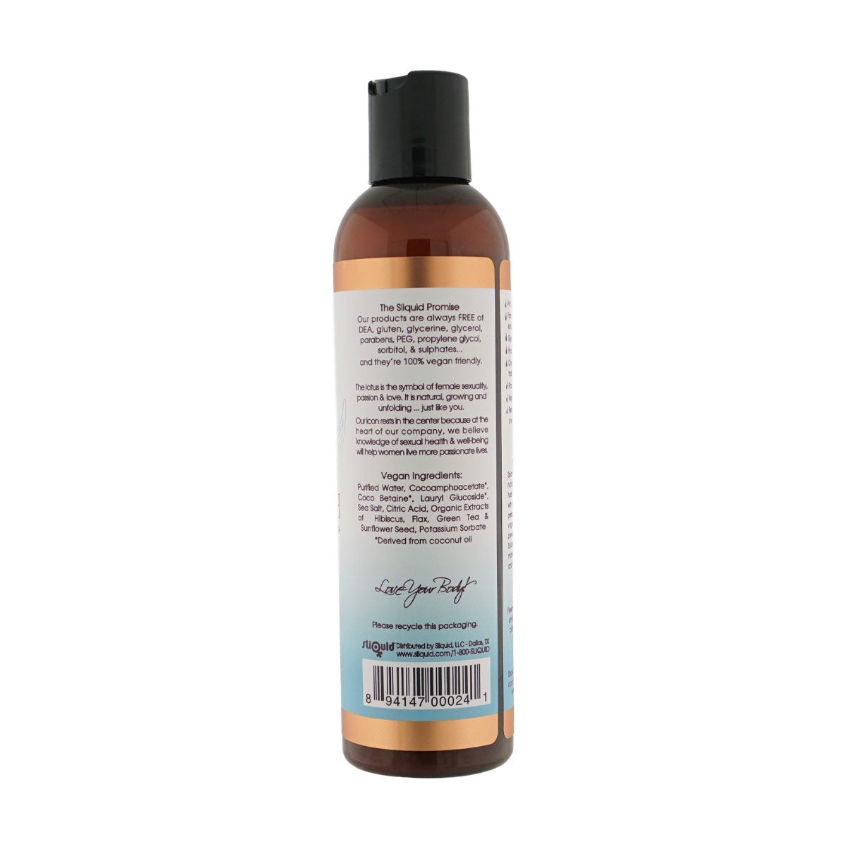 Sliquid Balance Splash Unscented Intimate Wash 8.5 Fl Oz