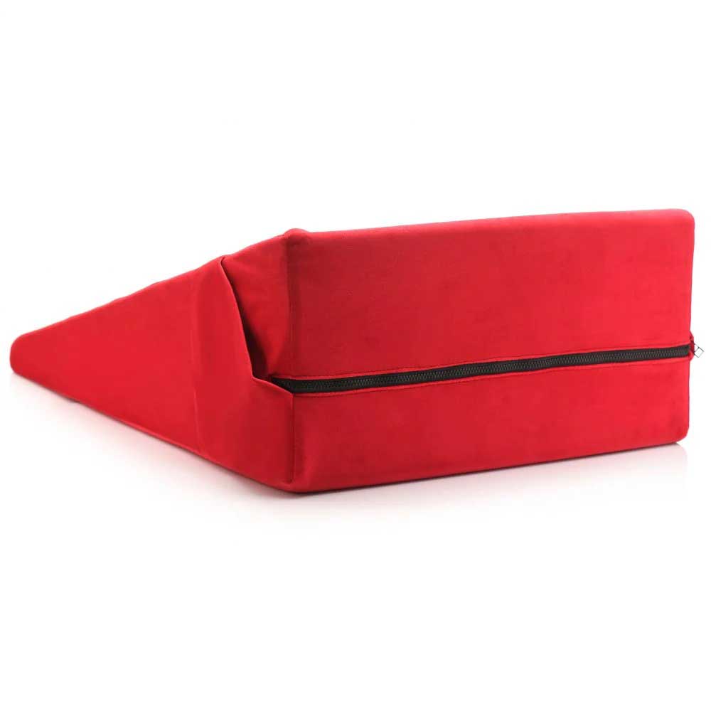 Love Large Wedge Pillow (Red) – Velvet Soft Adult Intimacy Play Pillow