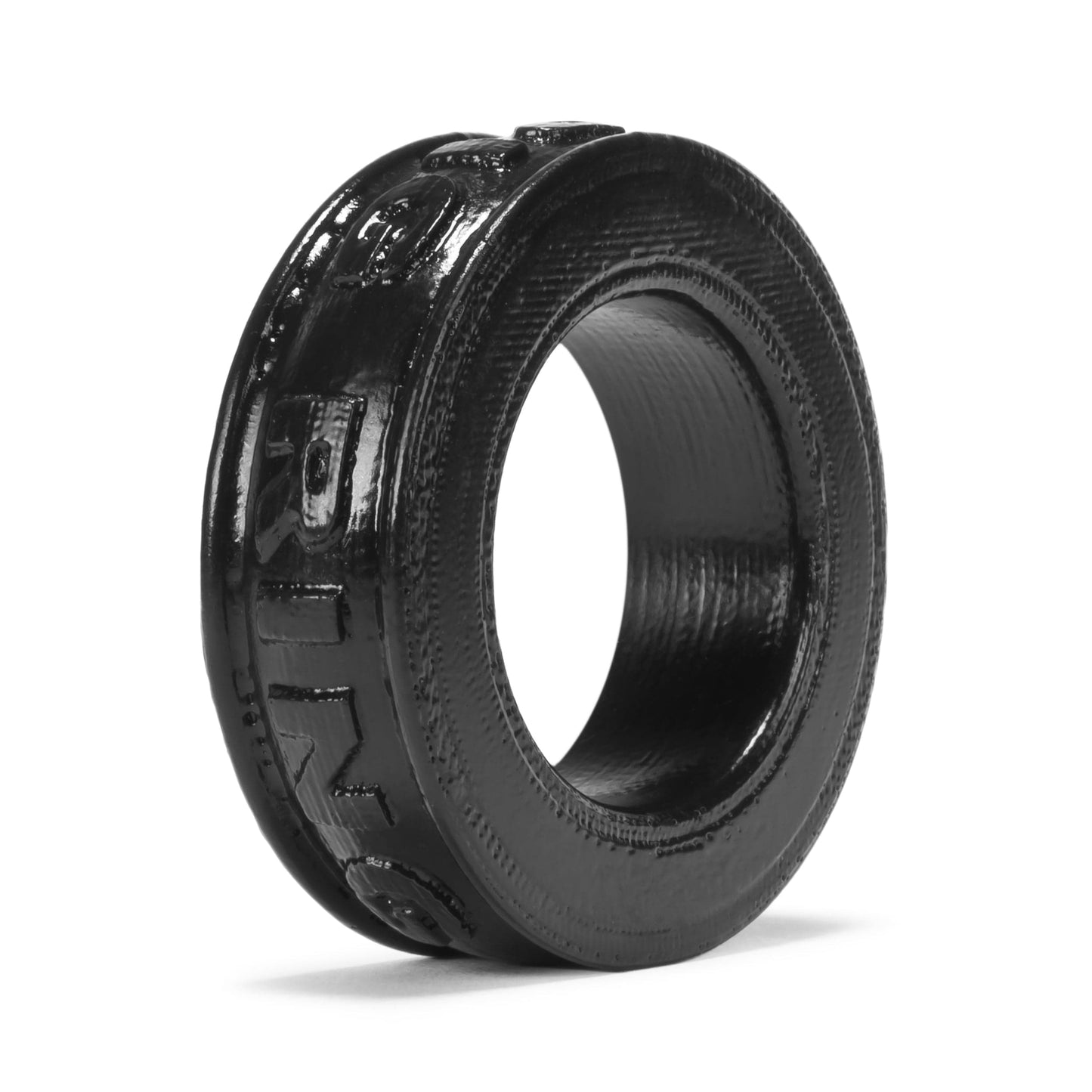 Oxballs Pig Ring (Black) – Silicone Cockring 1.5 Inch Inside Diameter