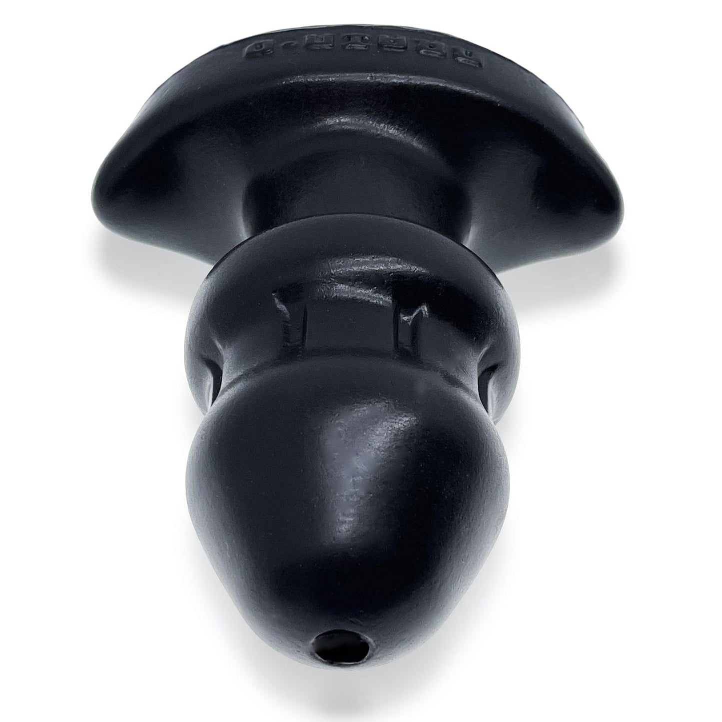 Drain O Flow Thru Buttplug in Black
