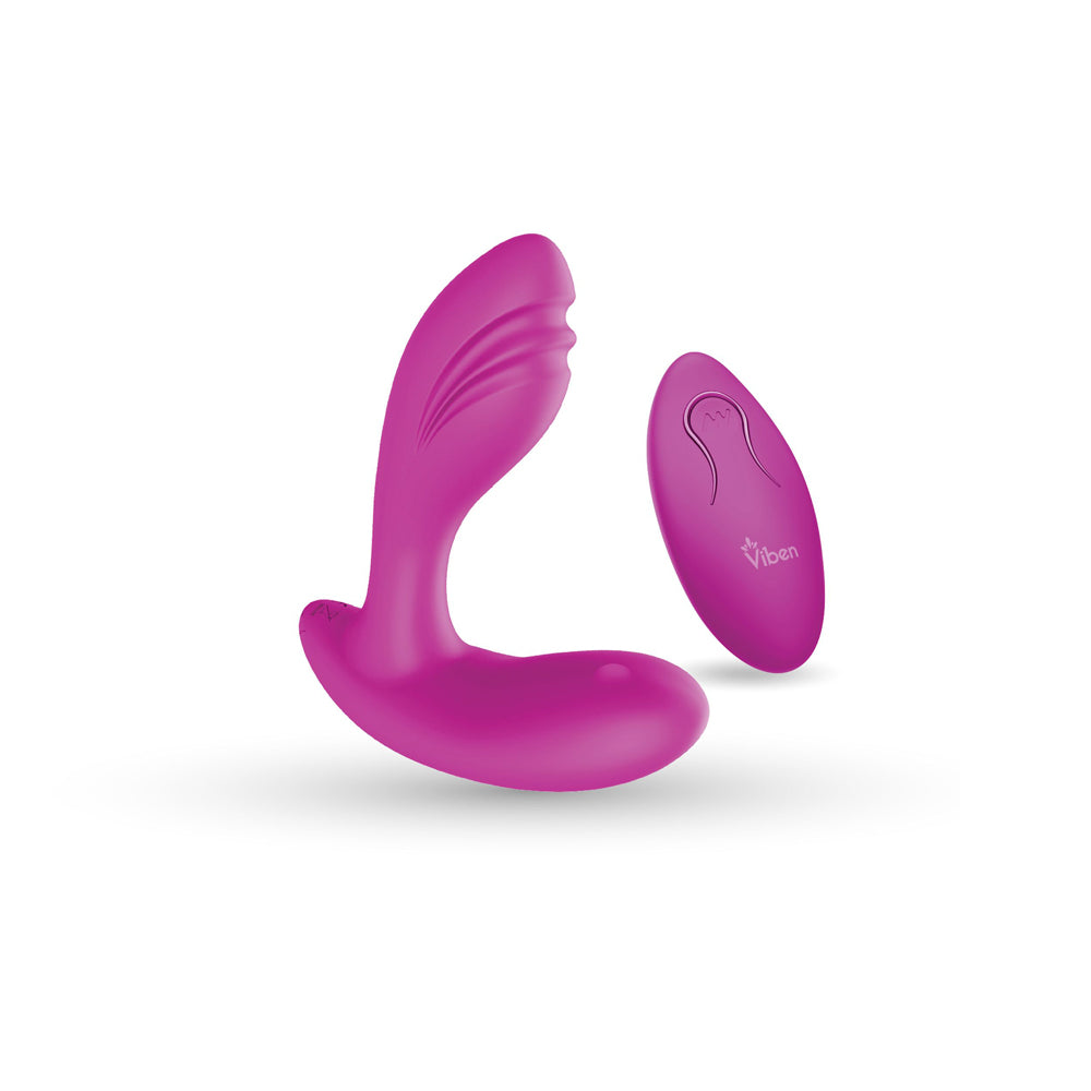Epiphany Clitoral Rollerball Panty Vibe (Berry) – Remote-Controlled Dual Motor Panty Vibrator