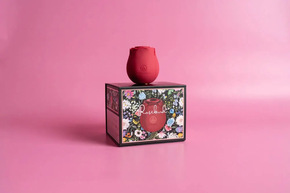 Alchemy Rosebud (Red) – Luxury Air Pulse Massager