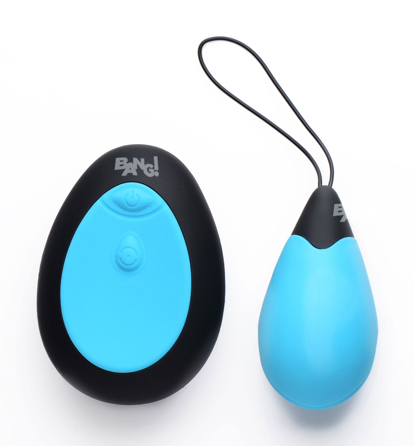 Bang 10x (Blue) – Remote-Controlled Silicone Vibrating Egg