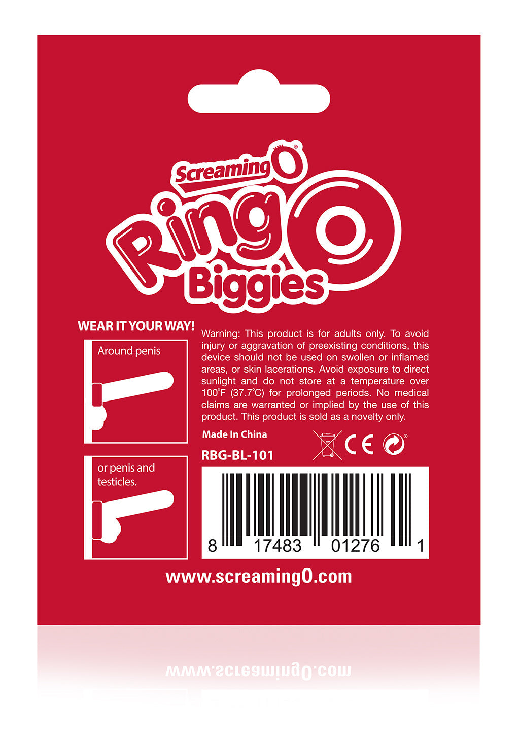 RingO Biggies – Thicker Stretchy Cock Ring