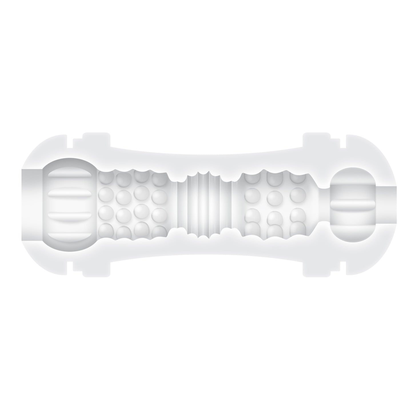 Gender X Double Fantasy – Dual-Ended Transparent Stroker