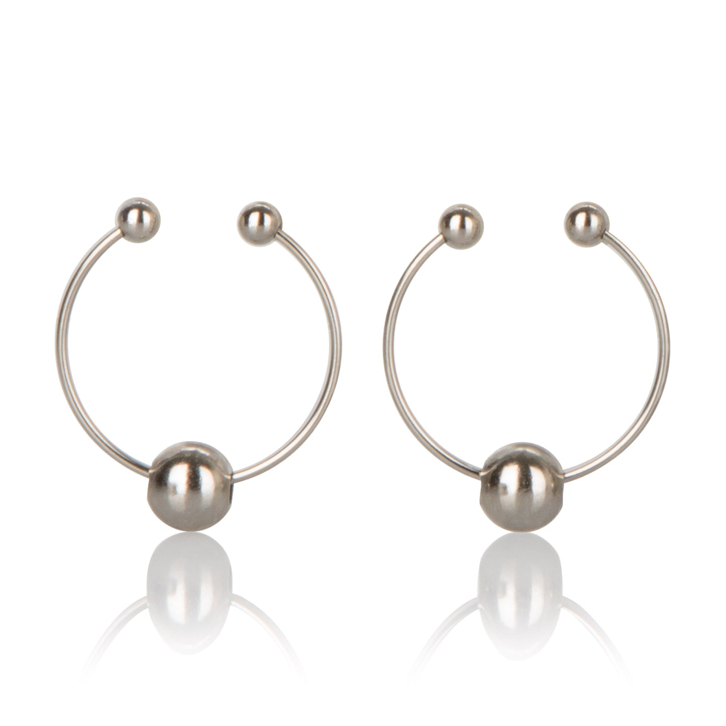 Silver Nipple Jewelry Rings Comfortable Erotic Body Jewelry