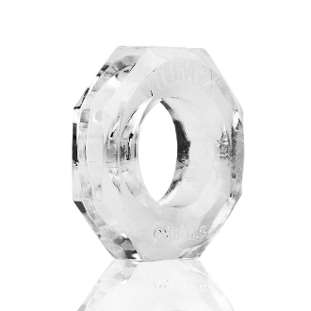 Oxballs Humpx Large Clear Flex TPR Comfortable Cock Ring