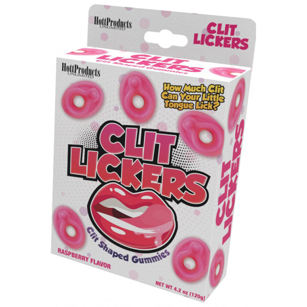 Clit Lickers Strawberry Flavored Clit Shaped Gummies – Party Candy Favor Gummies