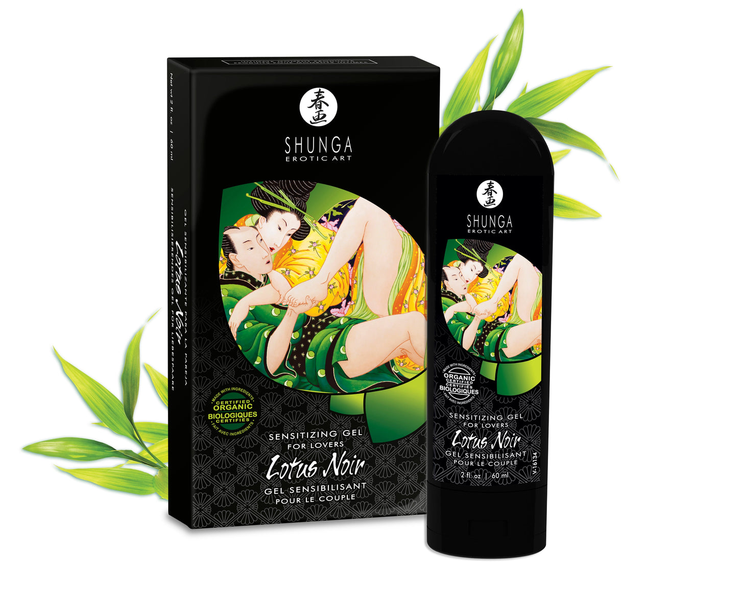 Lotus Noir Sensitizing Gel for Lovers Organic 60ml Enhancer