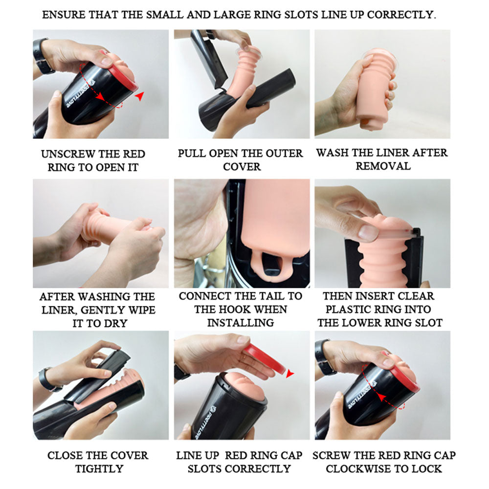 Pretty Love Ozzy – Male Masturbator with Thrusting Action