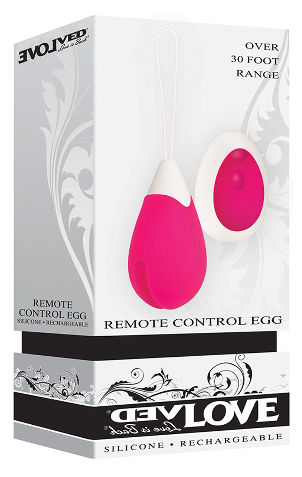 Evolved Remote Control Egg 2.5 Inch Vibrator