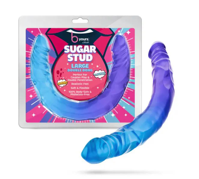 B Yours Sugar Stud – Flexible Double Dong Vibrator