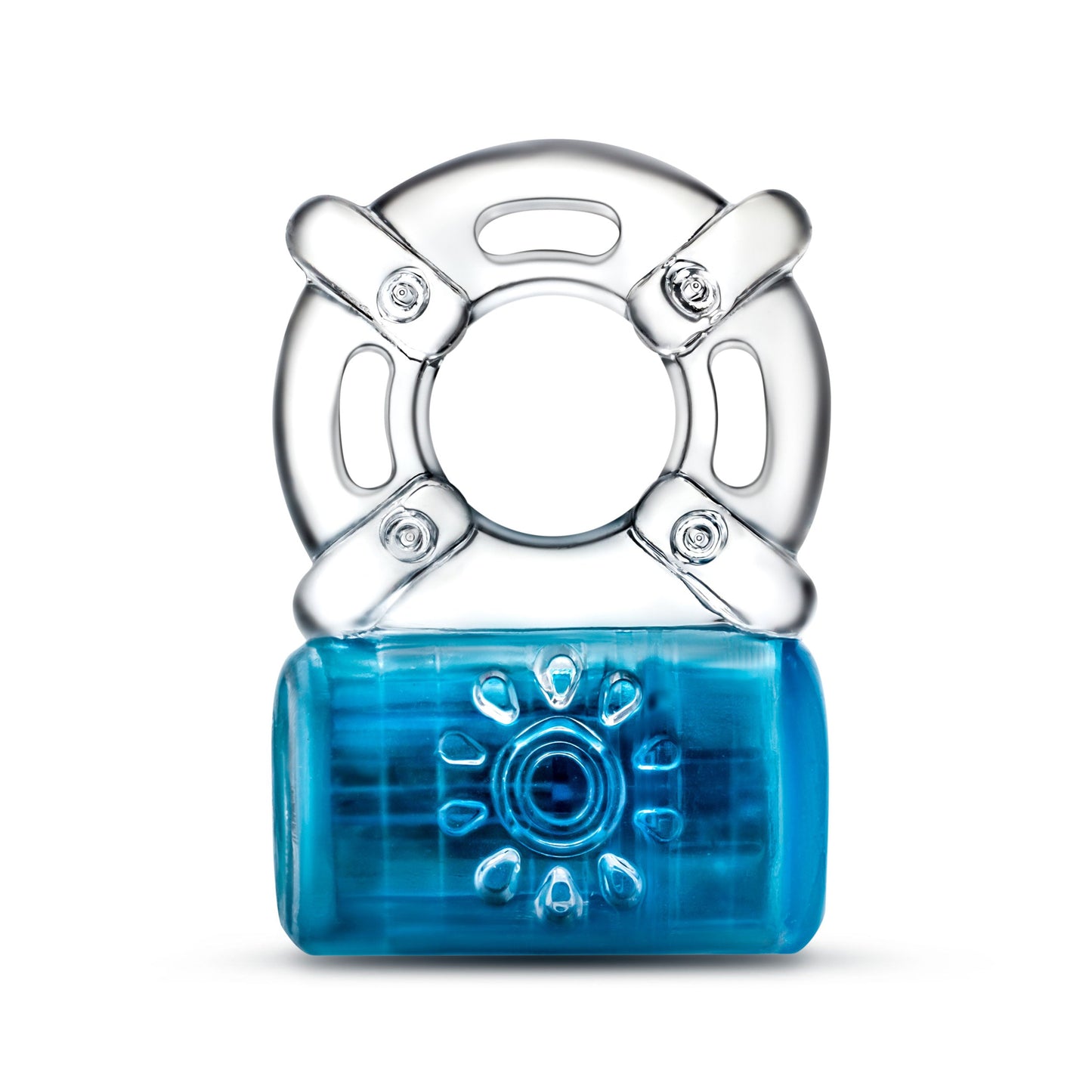 Play With Me Pleaser Cock Ring Blue