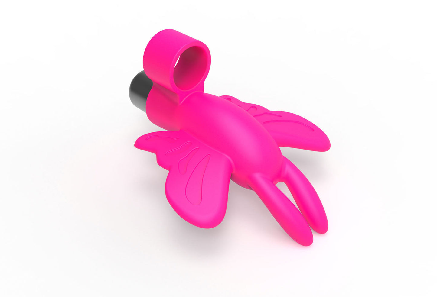 Flirt Finger Butterfly Silicone Vibrator for Clit Stimulation