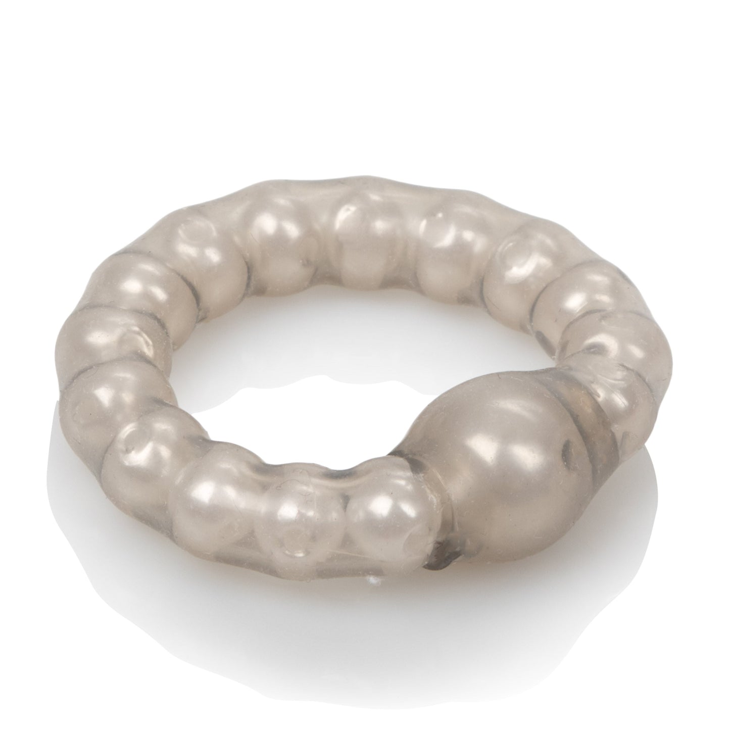 Pearl Beaded Prolong Ring with Stimulating Beads for Men