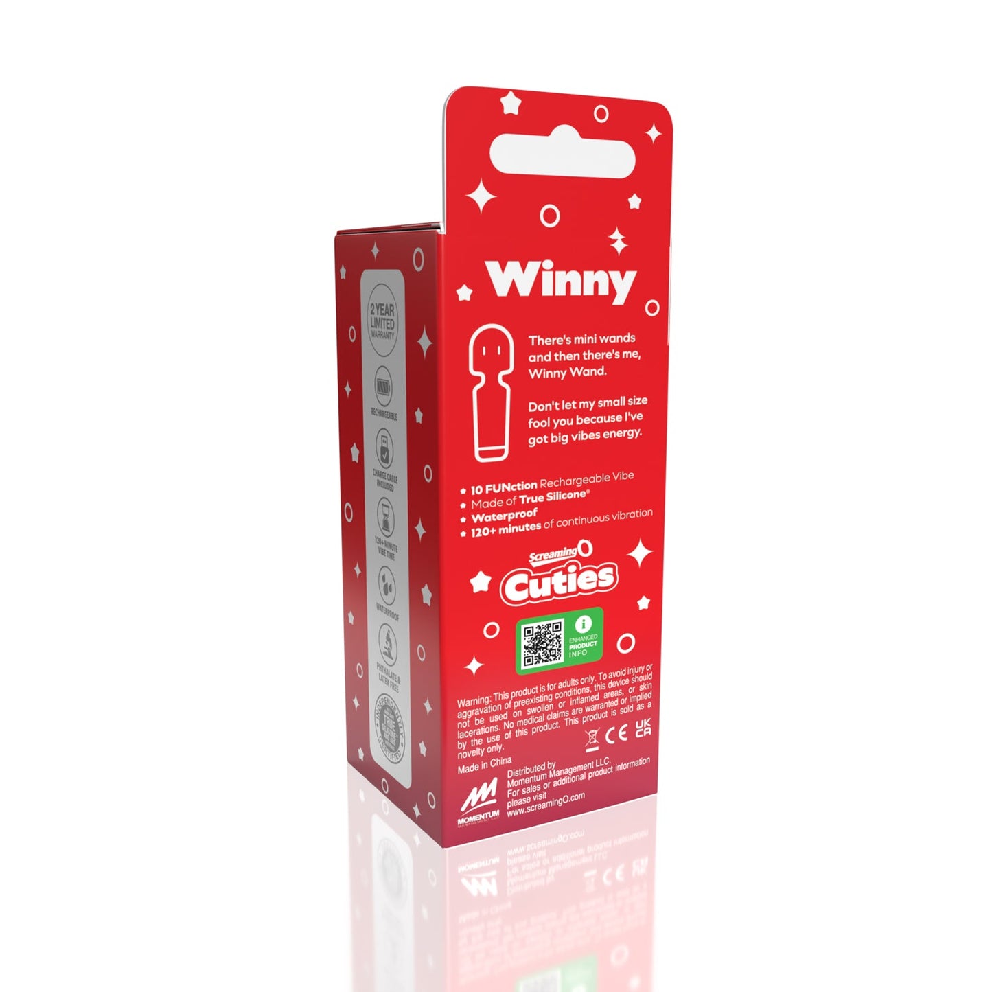 Cuties - Winny Rechargeable Mini Wand (Sage Green)