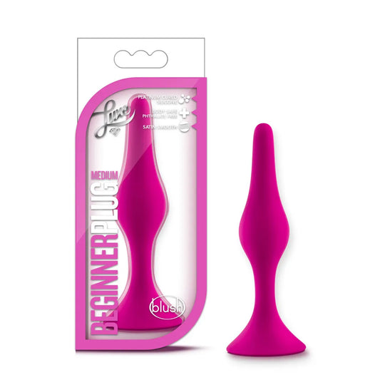 Luxe Beginner Plug Medium – Gentle Tapered Butt Plug