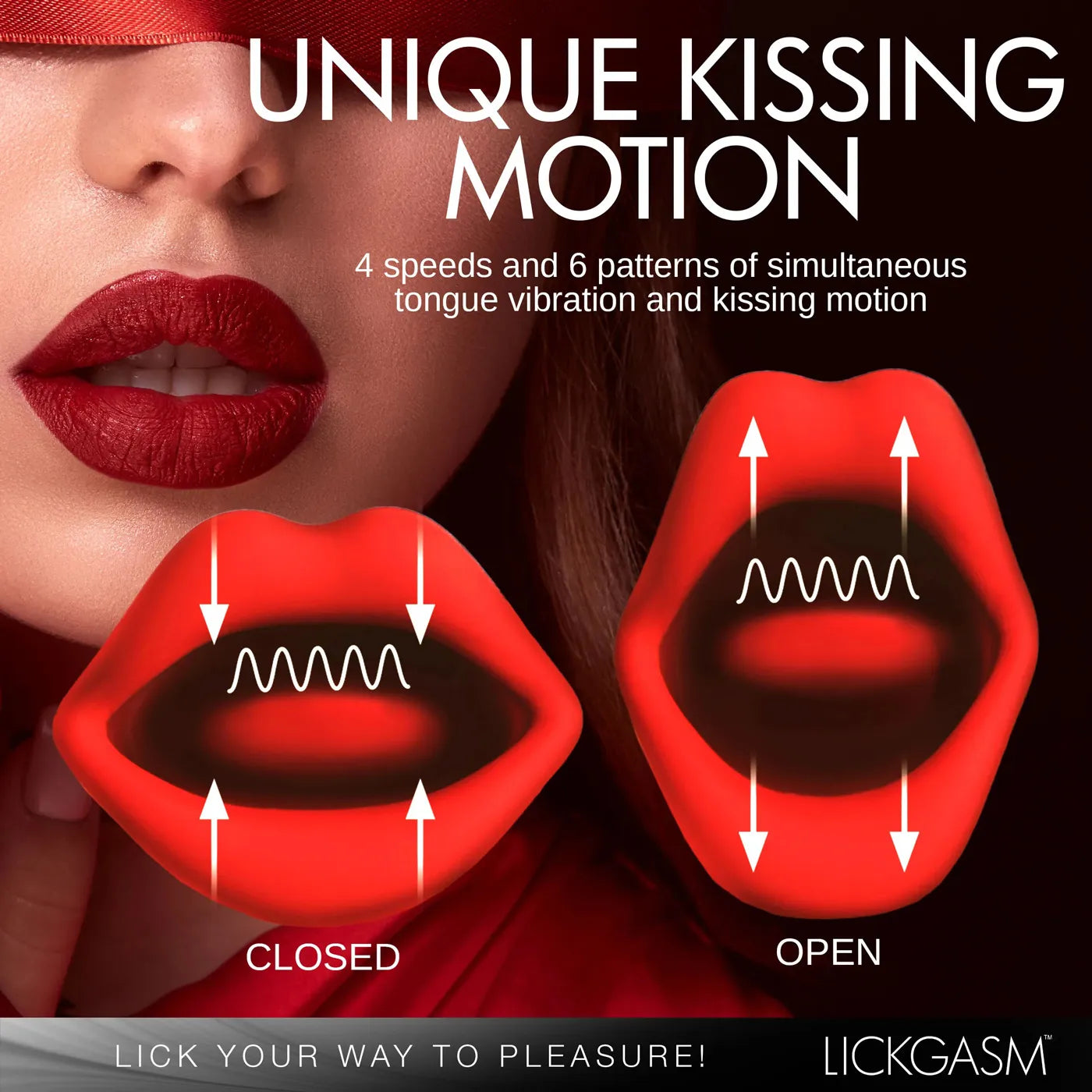 Lickgasm Kiss and Tell Mini – Vibrating Clitoral Stimulator