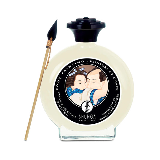 Edible Body Paint Vanilla and Chocolate Temptation – Sensual Body Paint 100 ml