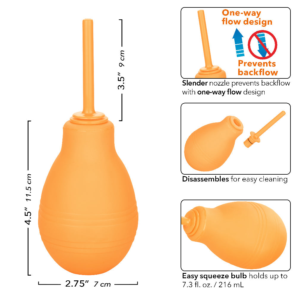 Cheeky One-Way Flow Douche Orange 7.3 fl oz 216 ml