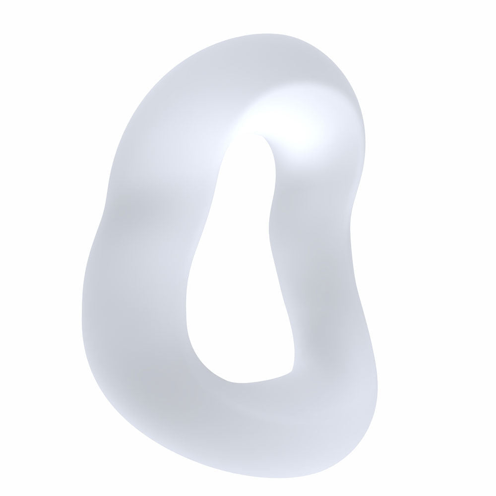 Screaming O Swingo Curve (Clear) – Stretchy True Silicone Cock Ring