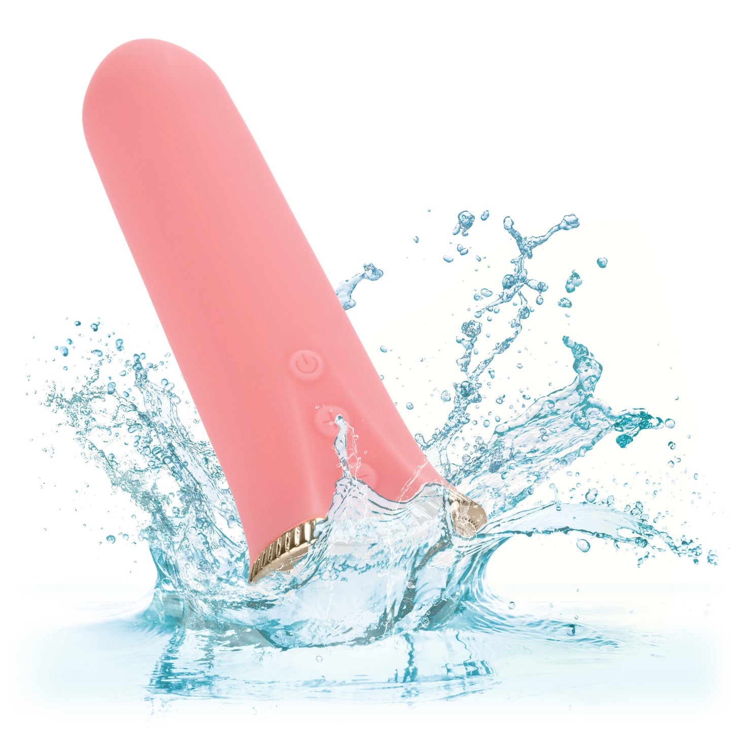 Uncorked Rosé Mini Silicone Vibrator 3 Inch Pink Massager with 10 Speeds
