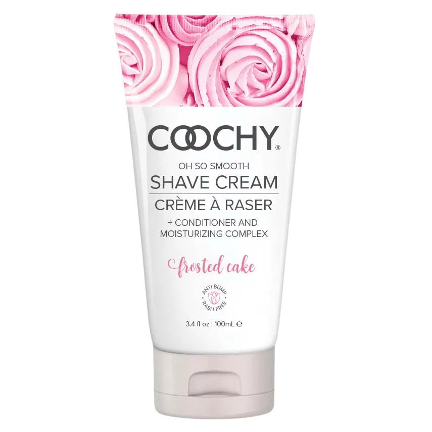 Coochy Shave Cream (Frosted Cake) – Moisturizing Shave Cream 3.4 Oz