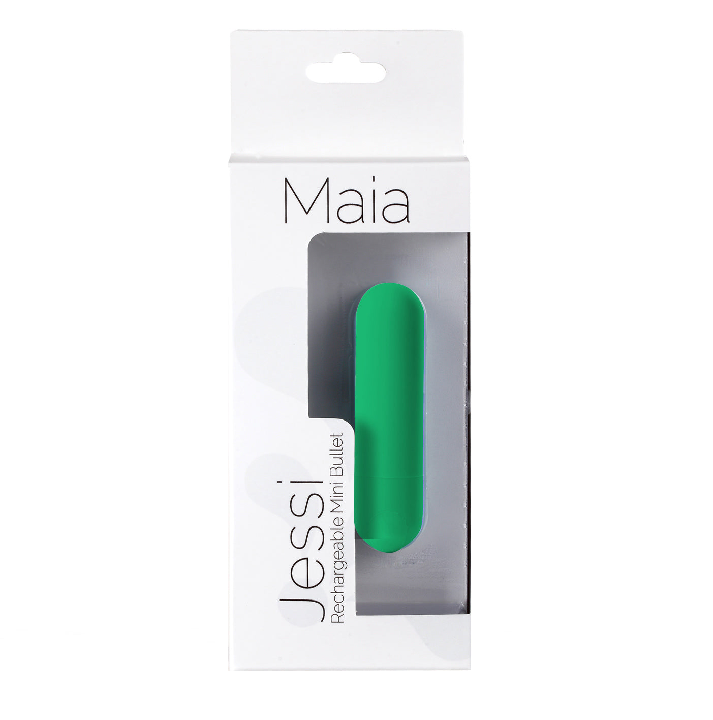 Maia Jessi (Emerald) – USB Rechargeable Bullet Vibrator 7.6 cm